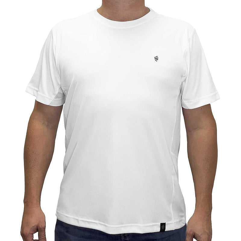 Barber Strong The Barber Tech Tees - White #BST01-WHT [S to 5XL Available]