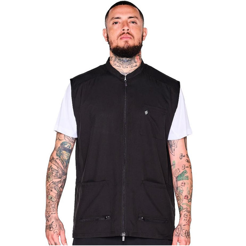 Barber Strong The Barber Vests - Black #BSV01-BLK [S to 5XL Available]