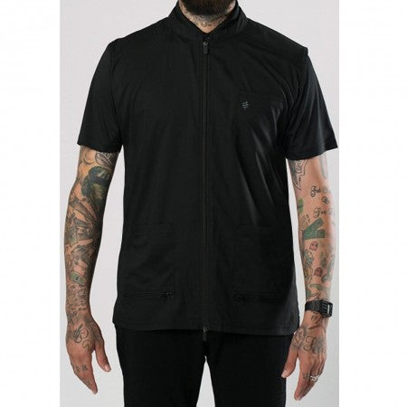 Barber Strong The Barber Vests - Black #BSV01-BLK [S to 5XL Available]