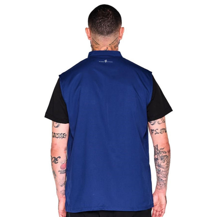 Barber Strong The Barber Vest - Blue [S-5XL] #BSV01-BLE