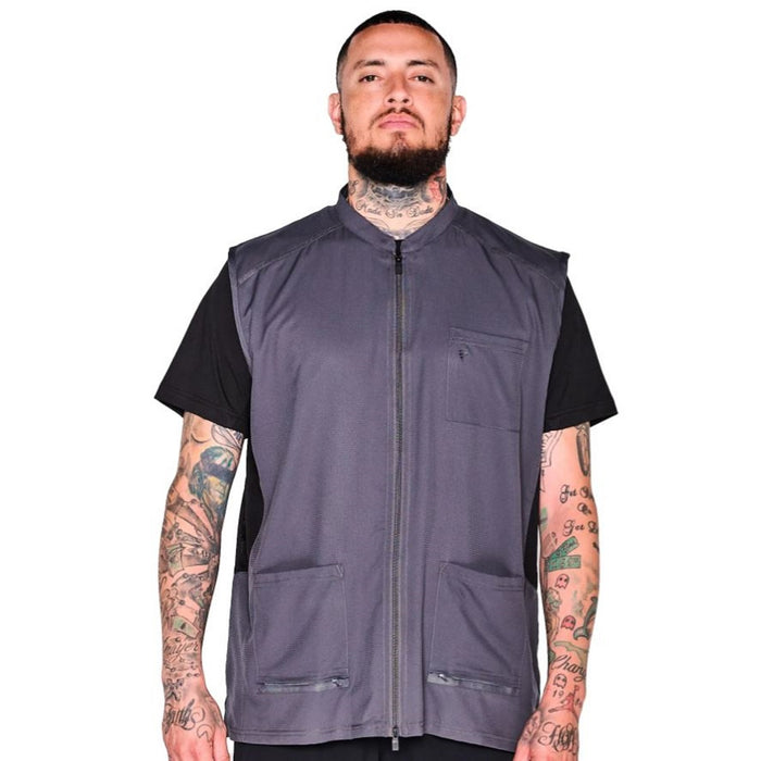 Barber Strong The Barber Vest - Grey [S-5XL] #BSV01-GRY