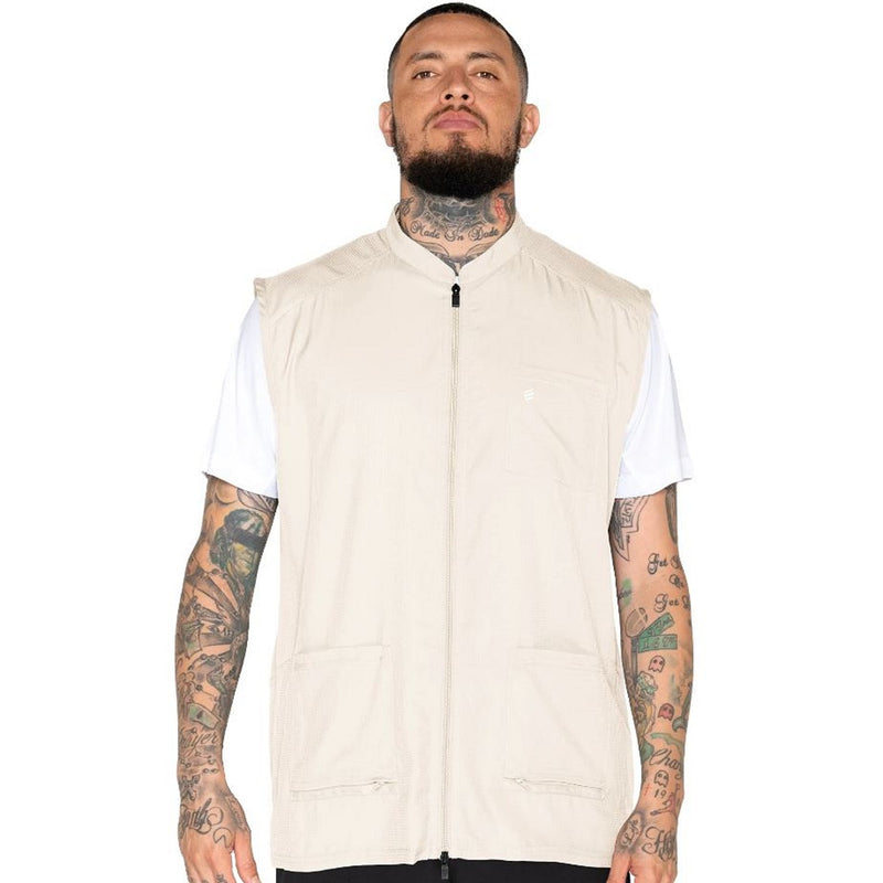 Barber Strong The Barber Vests - Khaki #BSV01-KHAKI [S to 5XL Available]