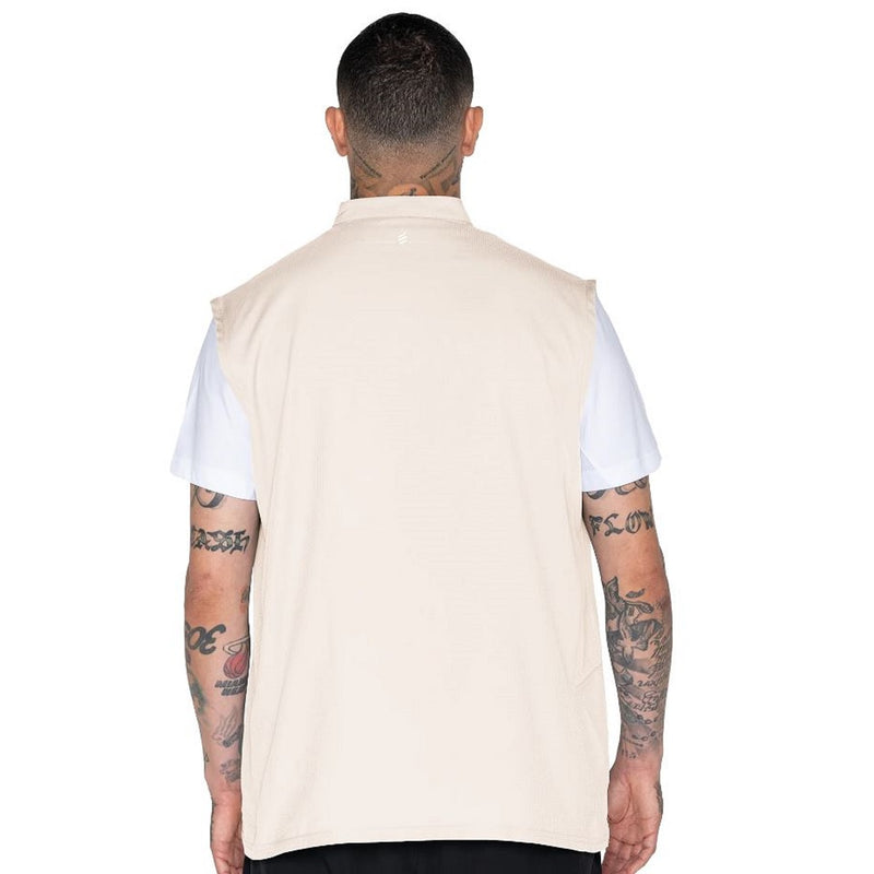 Barber Strong The Barber Vests - Khaki #BSV01-KHAKI [S to 5XL Available]