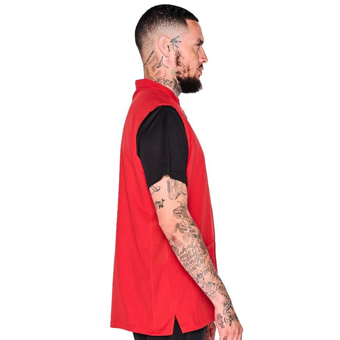 Barber Strong The Barber Vest - Red [S-5XL] #BSV01-RED