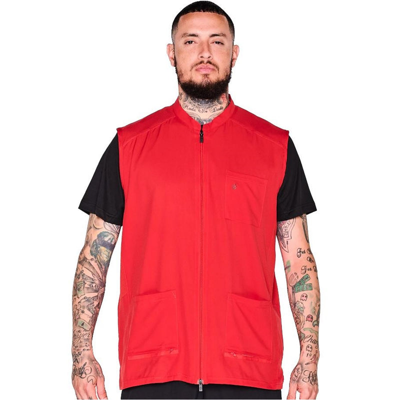 Barber Strong The Barber Vests - Red #BSV01-RED [S to 5XL Available]