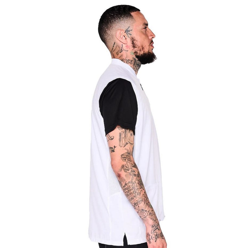 Barber Strong The Barber Vests - White #BSV01-WHT [S to 5XL Available]