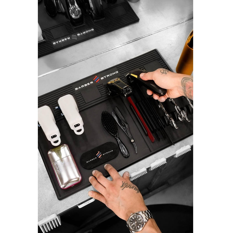 Barber Strong The Barber Magnetic Mat #BS-MAGMAT-BLK
