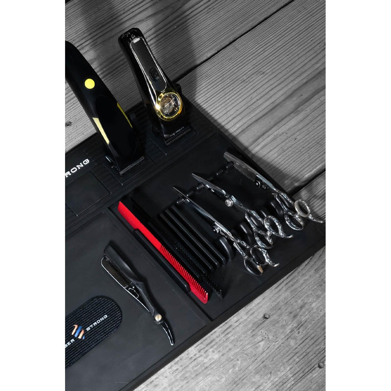 Barber Strong The Barber Magnetic Mat #BS-MAGMAT-BLK