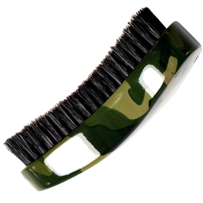 Beauty Town Wavy Coiler Curved Medium 360/540/720 Wave Brush - Camo #83103