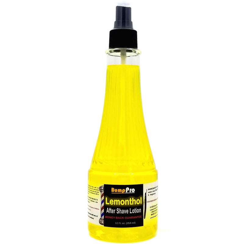 Bump Pro Lemonthol After Shave Lotion 12 oz