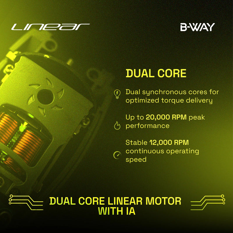 B-WAY Linear Clipper Gray #BW18028