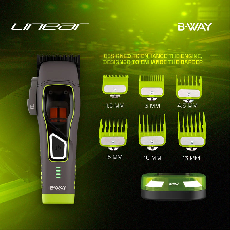 B-WAY Linear Clipper Gray #BW18028