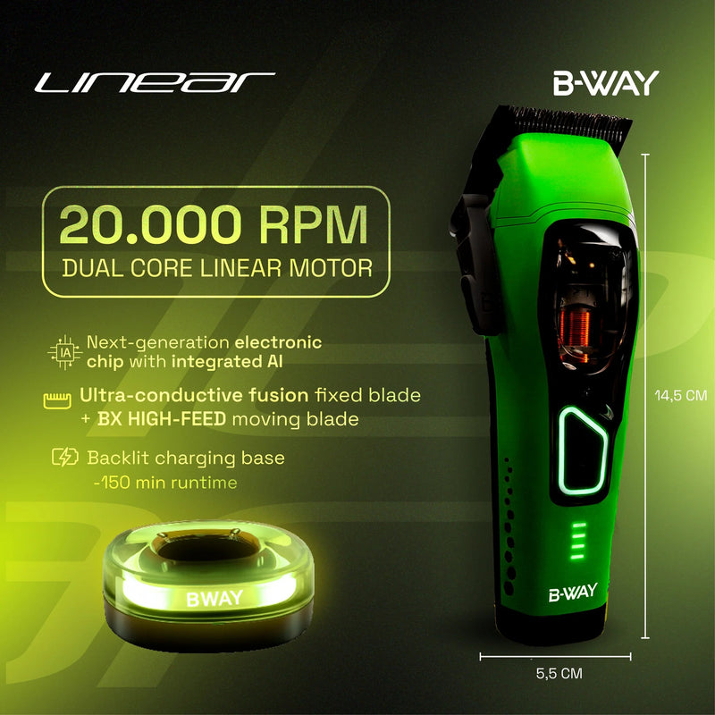 B-WAY Linear Clipper Lemon #BW18035
