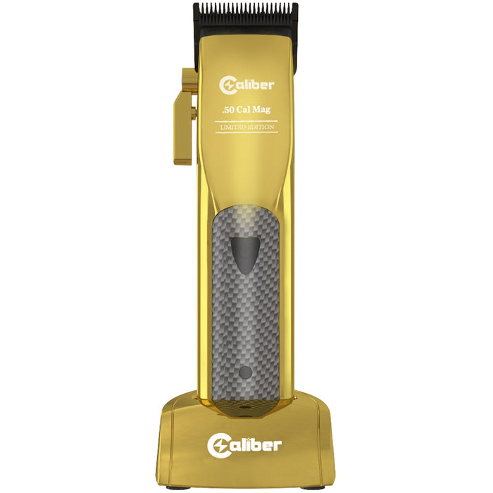 Caliber LIMITED EDITION GOLD .50 Cal Mag High Speed Magnetic Motor Cordless Clipper