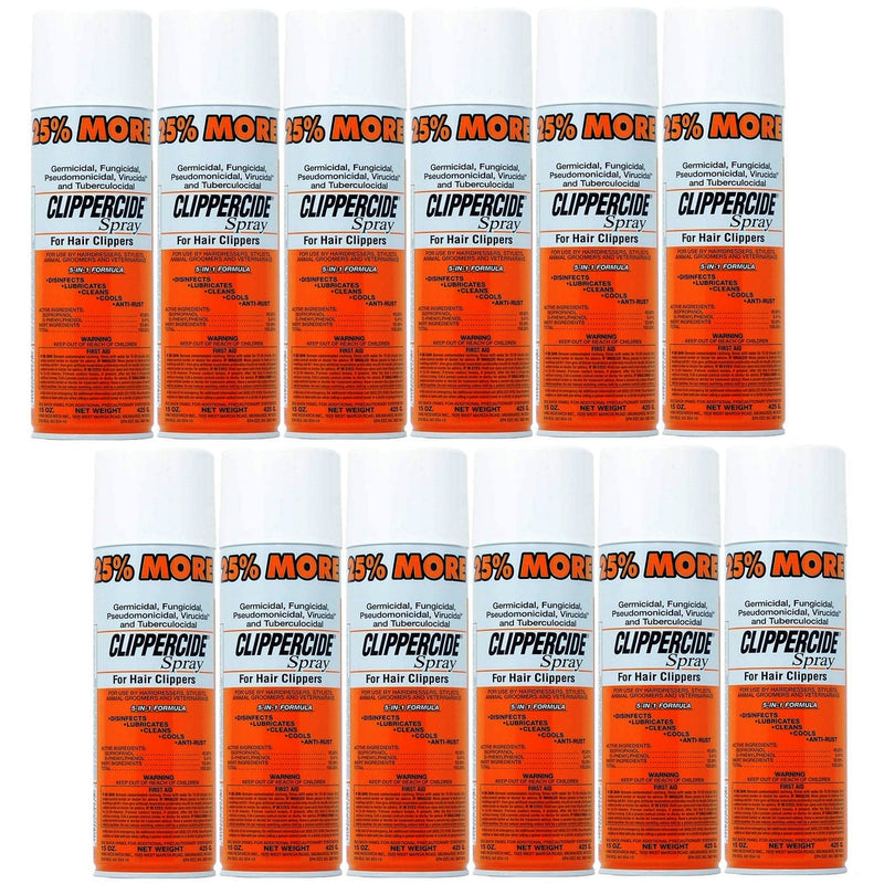 Clippercide Spray 15 oz - 12 Pack (Bulk)