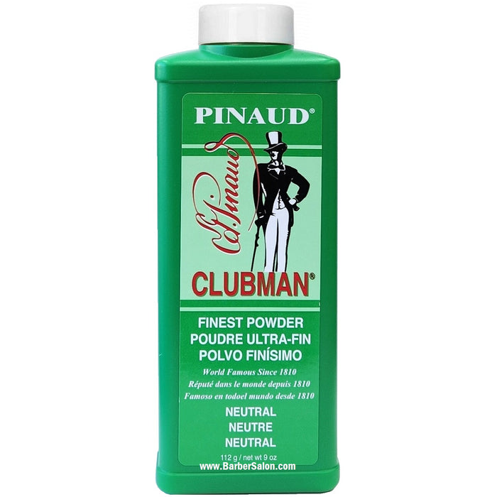 Clubman Pinaud Finest Powder Neutral 9 oz