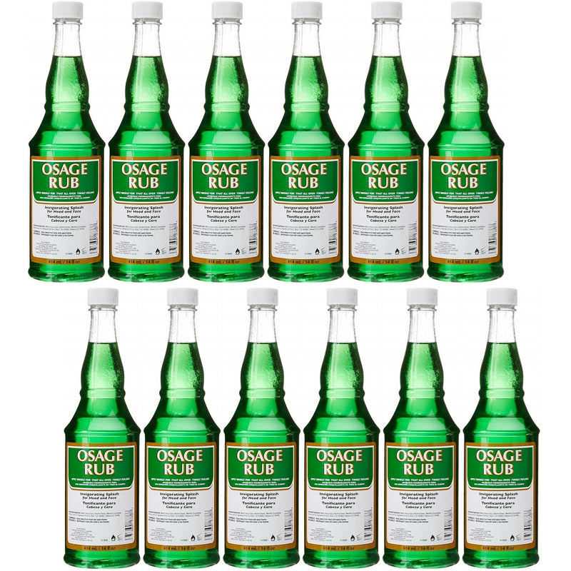 Clubman Osage Rub 14 oz - 12 Pack (Bulk)