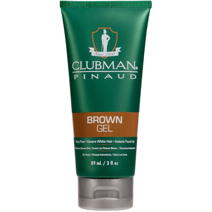 Clubman Pinaud Gel Brown 3 oz