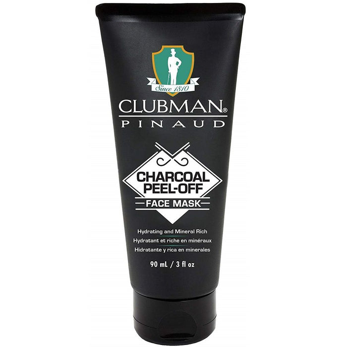 Clubman Pinaud Charcoal Peel-Off Black Mask 3 oz