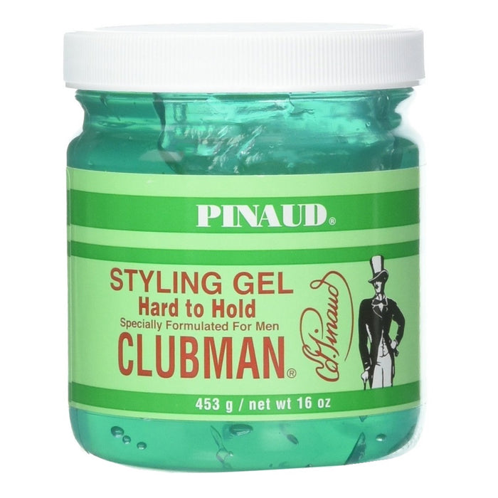 Clubman Pinaud Hard To Hold Styling Gel 16 oz