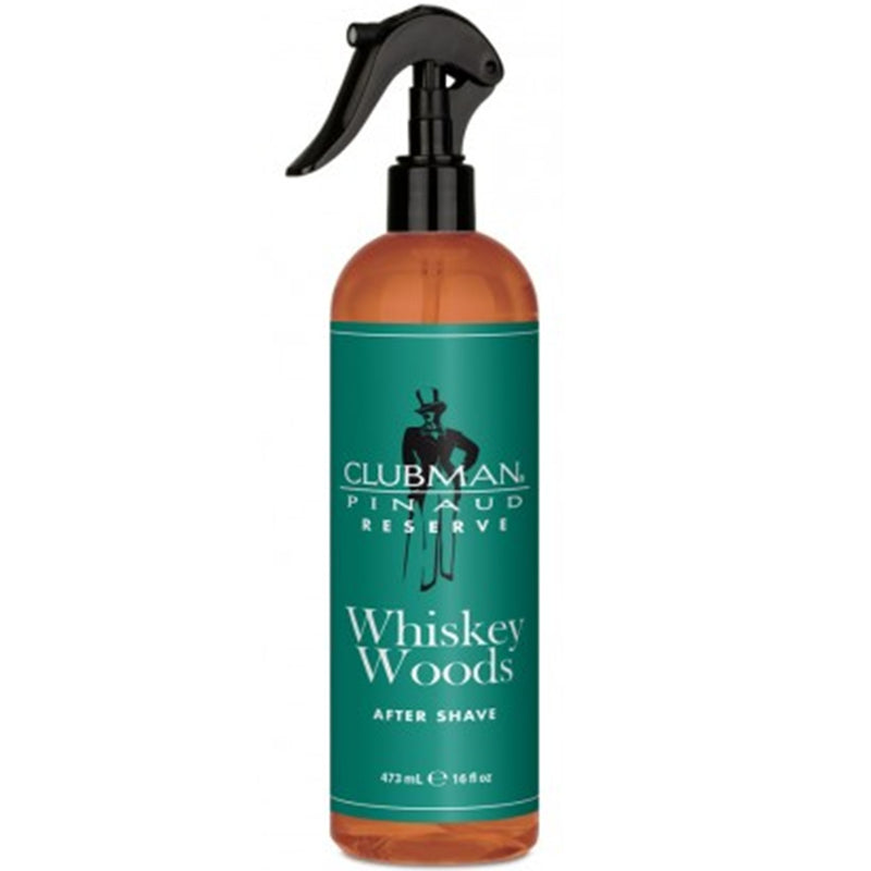 Clubman Reserve Whiskey Woods After Shave Lotion Spray 16 oz