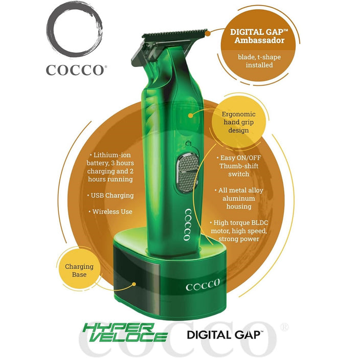 Cocco Hyper Veloce Pro Trimmer - Green #CHVPT-GREEN