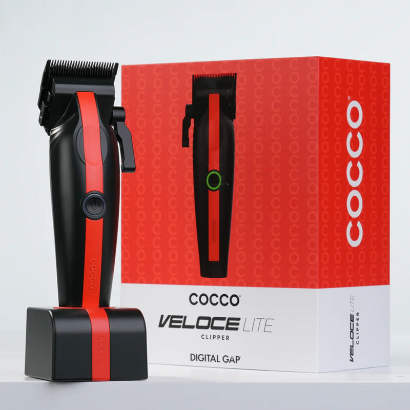 Cocco Veloce Lite Clipper - Black/Red Stripe #CVLC-BLK/RED