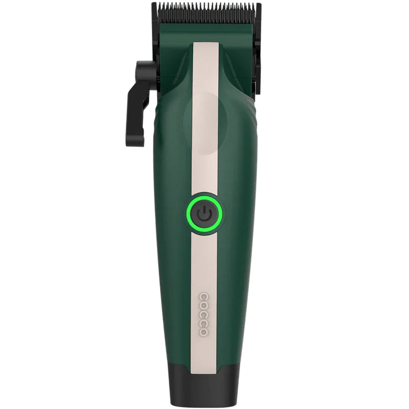 Cocco Veloce Lite Clipper & Trimmer + FREE Shaver - Green/White Stripe [BUY 2 GET 1 FREE]