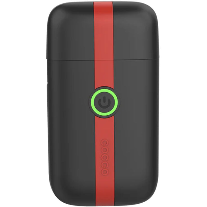Cocco Veloce Lite Shaver - Black/Red Stripe #CVLS-BLK-RED
