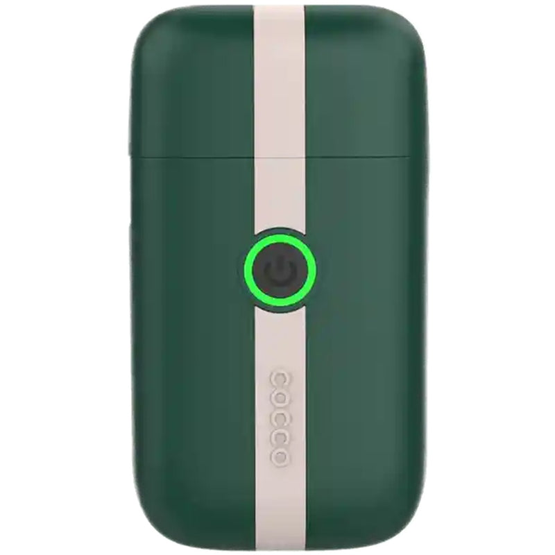 Cocco Veloce Lite Shaver - Green/White Stripe #CVLS-GRN-WHT