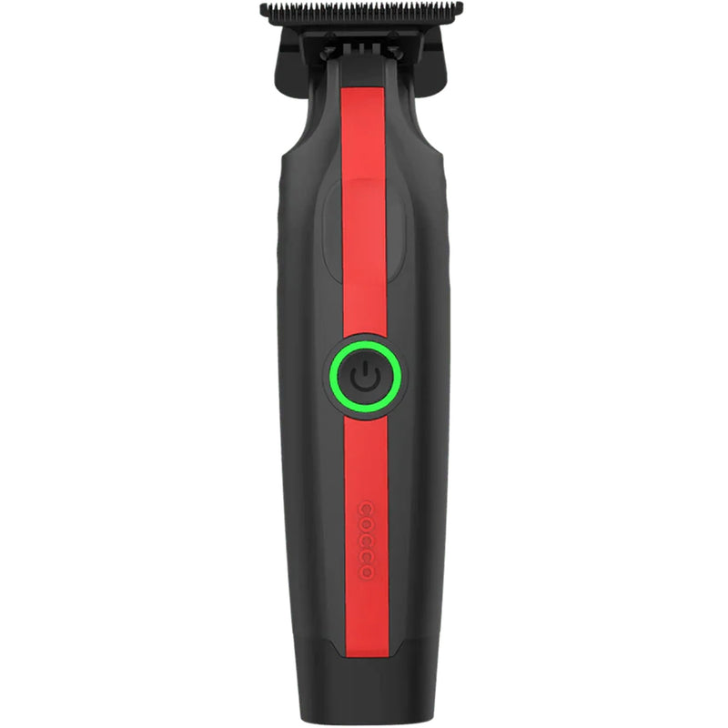 Cocco Veloce Lite Clipper & Trimmer + FREE Shaver - Black/Red Stripe [BUY 2 GET 1 FREE]