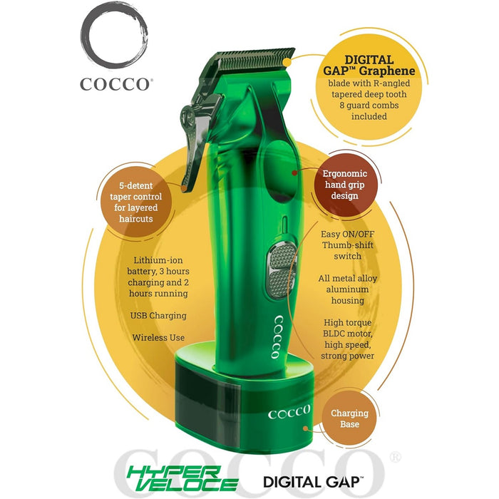 Cocco Veloce Pro Clipper - Gold #CVPC-GOLD