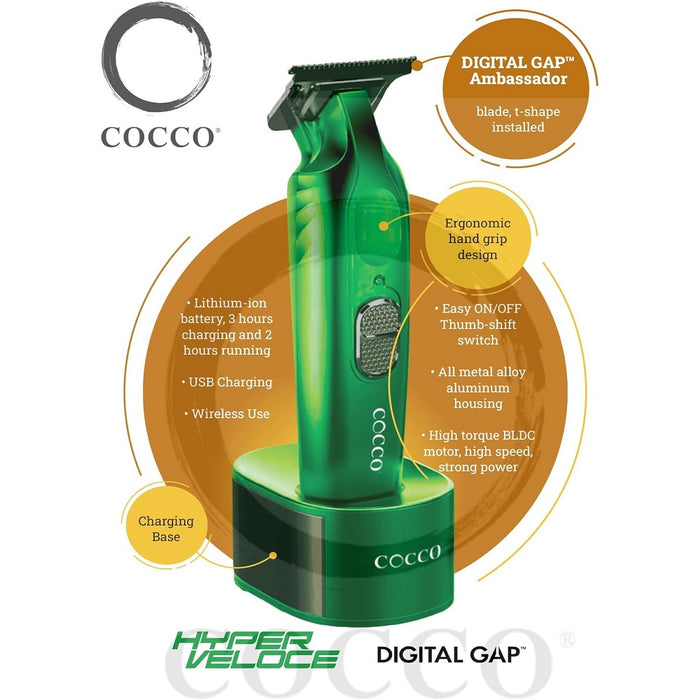 Cocco Veloce Pro Trimmer - Matte Black #CVPT-MATTE-BLACK