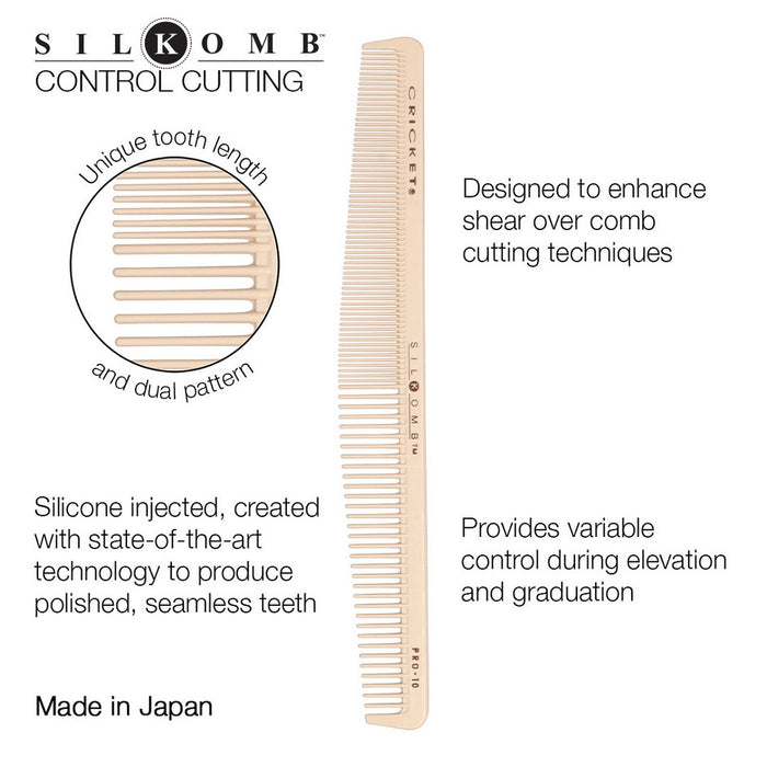 Cricket Silkomb Control Cutting Comb #PRO-10