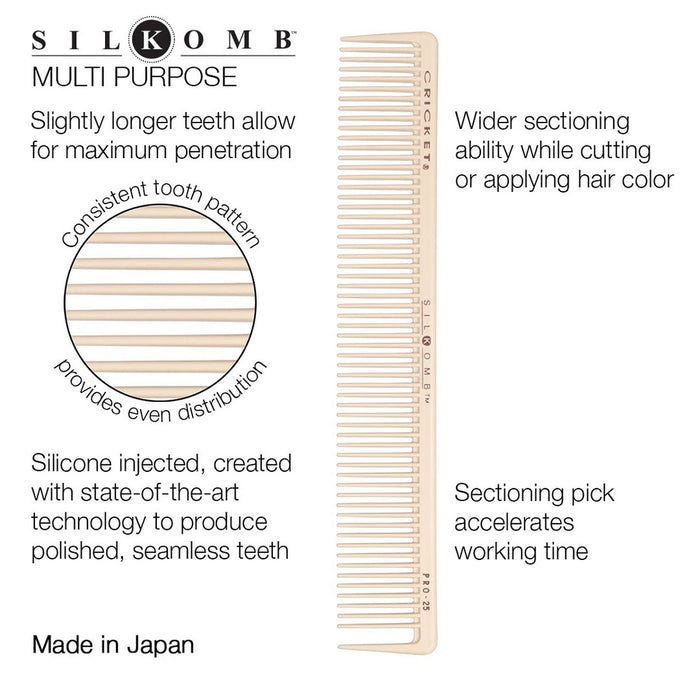 Cricket Silkomb Multi Purpose Comb #PRO-25