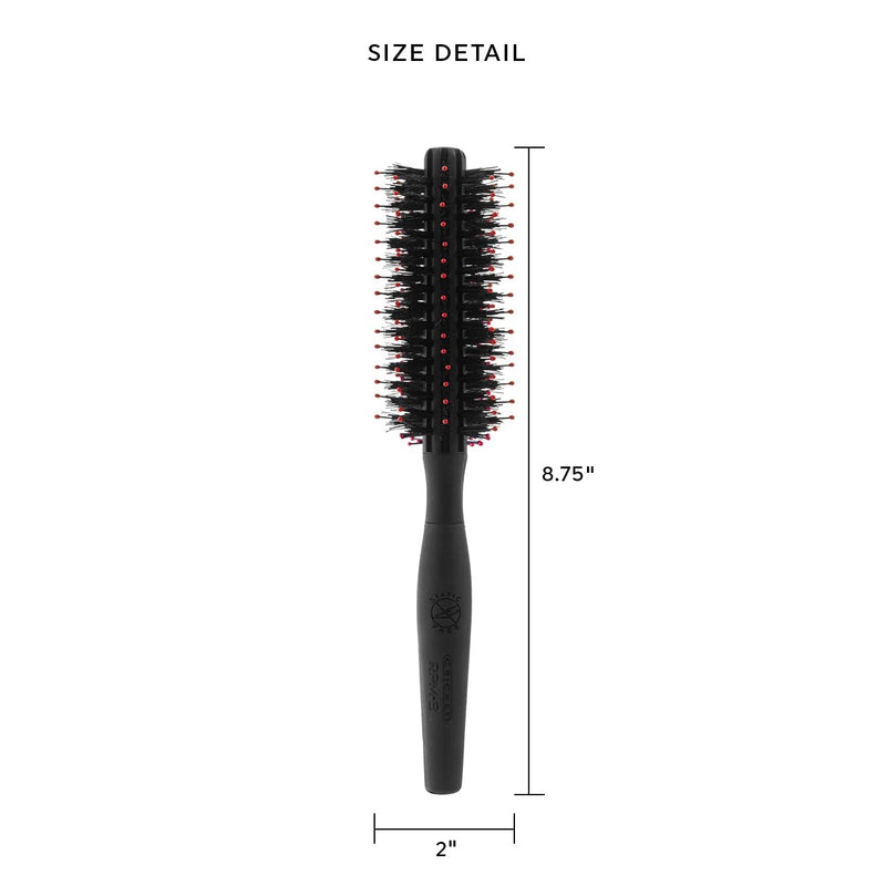 Cricket Static Free RPM Row Deluxe Boar Brush [Available in 2", 2.25", 2.5"]