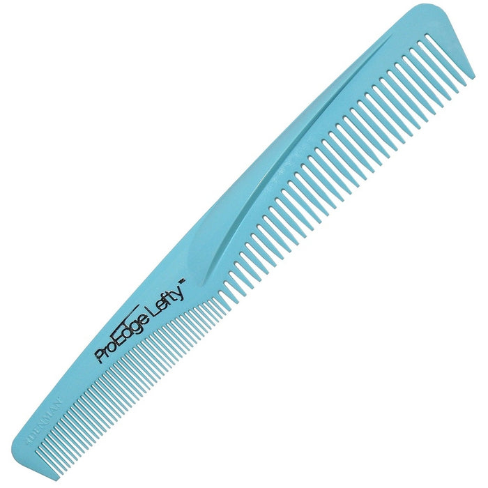 Denman ProEdge Cutting Comb 'Lefty' Blue #DPE01LBLE