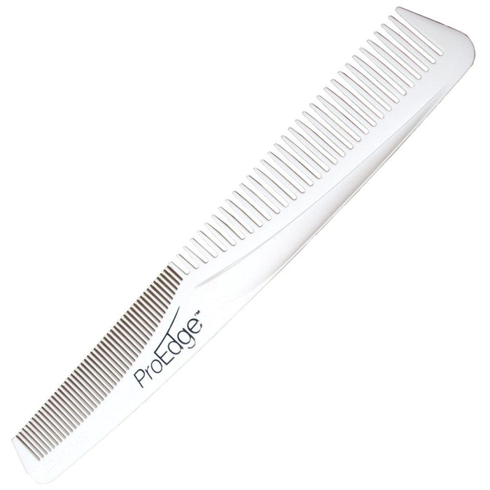 Denman ProEdge Cutting Comb White #DPE01WHT