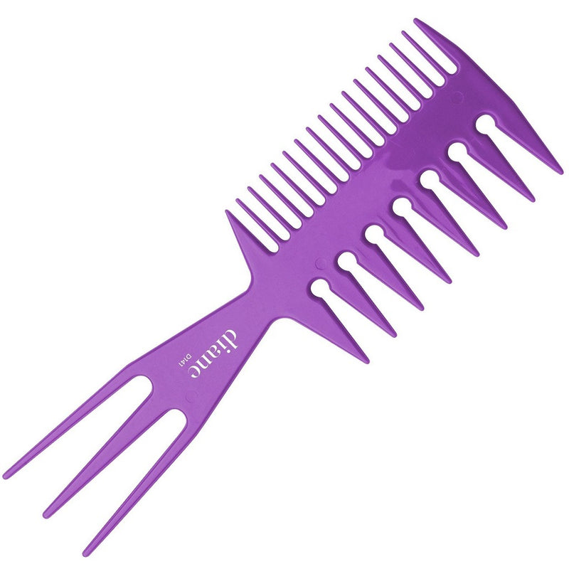 Diane 8-1/4" Fish Comb - Assorted Colors #D141