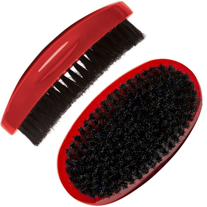 Diane Prestige Red Medium 100% Boar Military Wave Brush #D1721