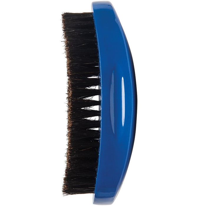 Diane Prestige Blue Medium 100% Boar Military Wave Brush #D1722