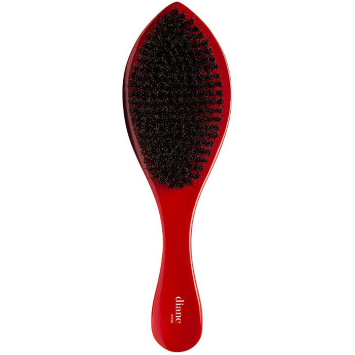 Diane Prestige Red Medium 100% Boar Wave Brush #D1726