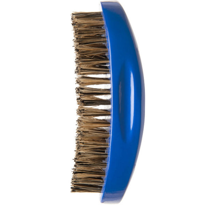 Diane Prestige Blue Hard Reinforced Boar Military Wave Brush #D1742