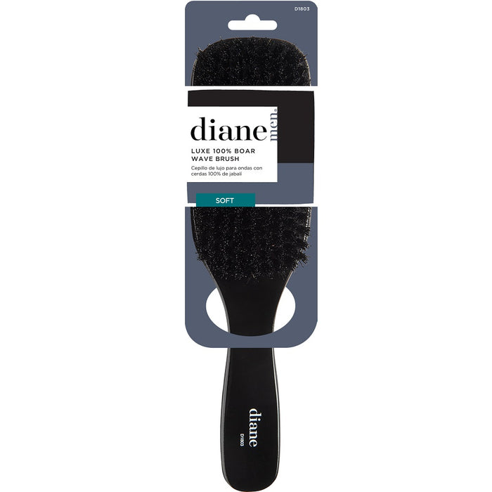 Diane Luxe 100% Soft Boar Wave Brush #D1803