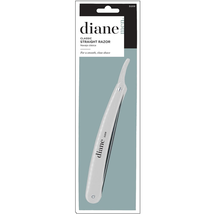 Diane Classic White Straight Razor #D209