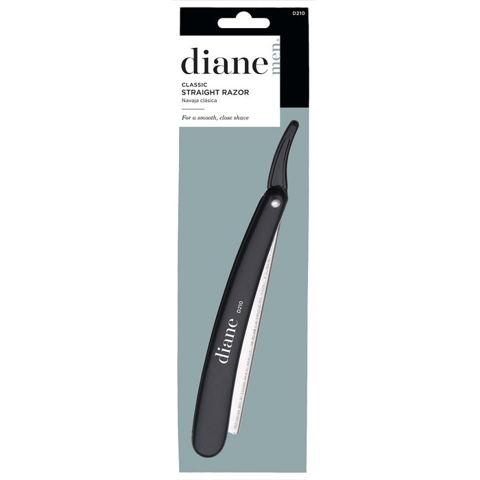 Diane Classic Black Straight Razor #D210