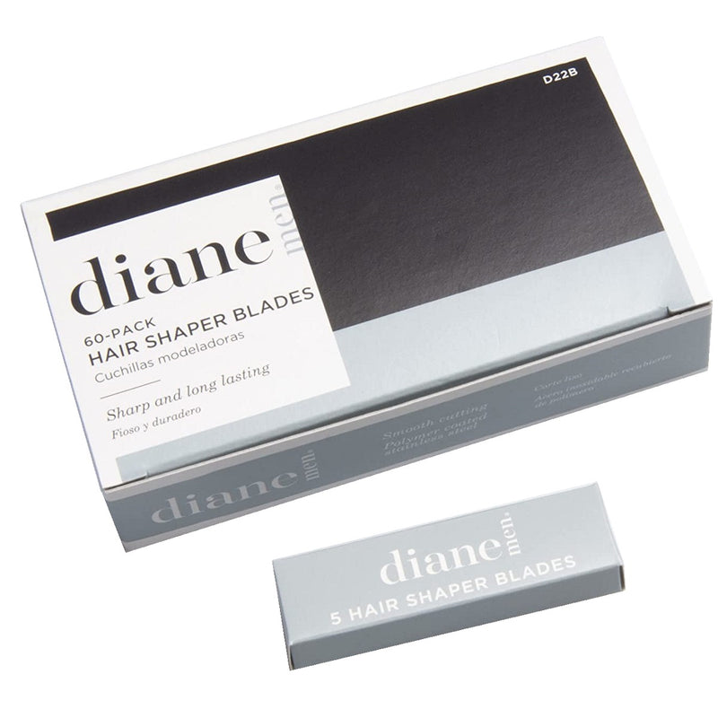 Diane Hair Shaper 60 Blades #D22B - 5 Blades x 12 Pack (Bulk)