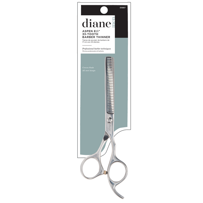 Diane Aspen 6.5" 33-Tooth Barber Thinner #D5887