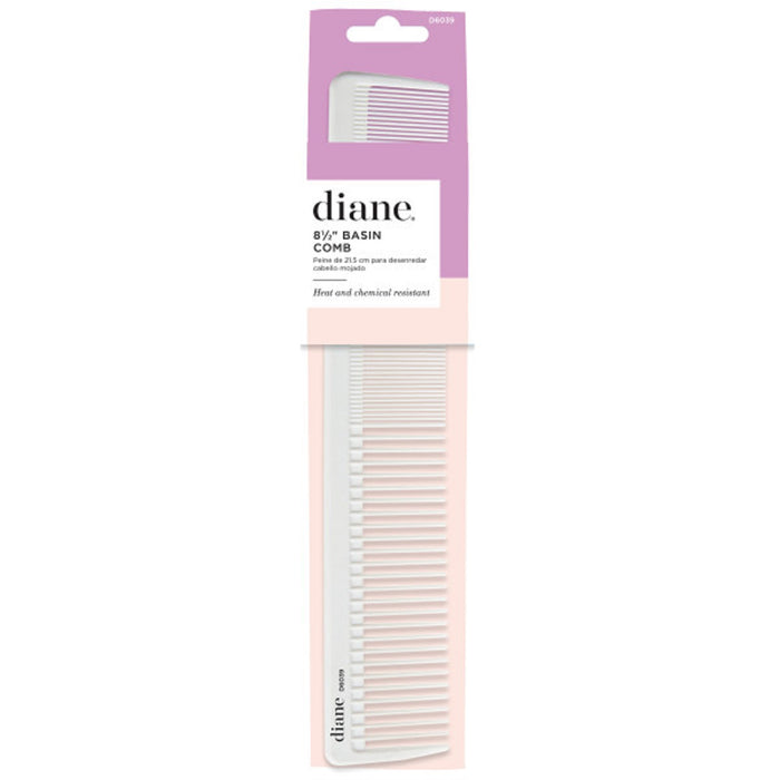 Diane White 8.5" Basin Comb #D6039