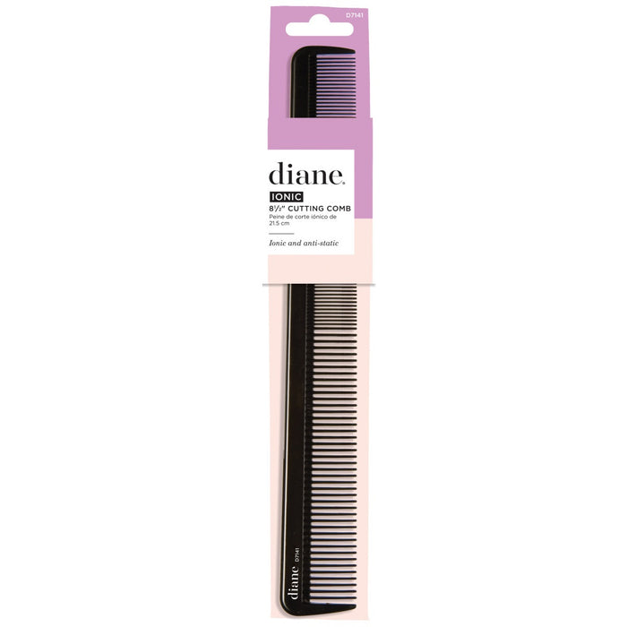 Diane Black 8.5" Ionic Cutting Comb #D7141